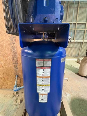Used QUINCY 253DS80VCB20 Tank Mounted Air Compressors Texas US | MachineryMax #1335146