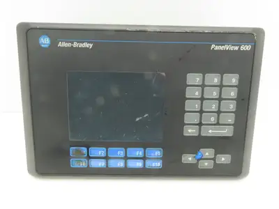 Allen Bradley 2711-B6C1 PanelView 600 HMI Control Panel Ser C FRN 4.46