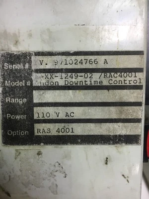 USED Andon KEP O-XX-1249-02/RAC4001