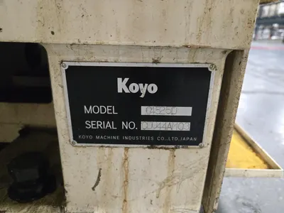Koyo C4525D Finish Outer Diameter Grinding Machine; 3600m/Minute, Max Diameter 405mm, Max Width