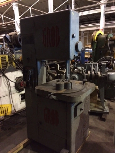 Used GROB NS18 Vertical Band Saws Connecticut US | HARITON MACHINERY COMPANY #459677