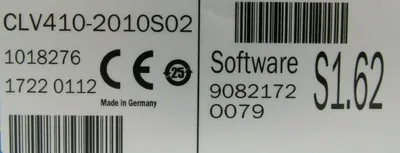NEW SICK CLV410-2010S02 BAR CODE SCANNER S1.62 CLV4102010S02