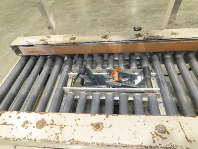 Bemistaper Dual Head Case Sealer 2" Box Tape Carton Sealing Machine Conveyor