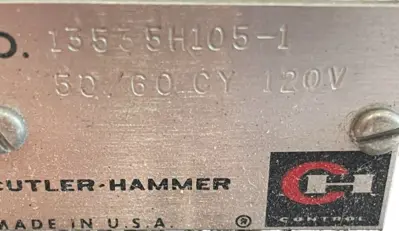 NEW CUTLER HAMMER 13535H105-1 TRANSISTOR 50/60 120V 13535H105 1