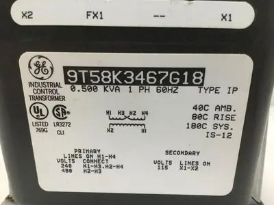 USED GENERAL ELECTRIC / GE 9T58K3467G18