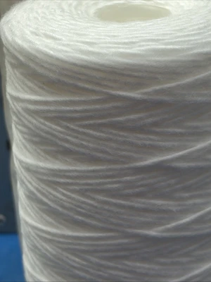 (5) String Poly Fiber Water Filter Cartridges Length 10” X 4 1/2” Fast Shipping