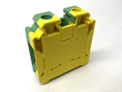 USED PHOENIX CONTACT PROTECTIVE CONDUCTOR TERMINAL BLOCK 3074143