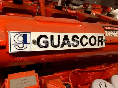 USED GUASCOR MGG-712 NATURAL GAS GENERATOR