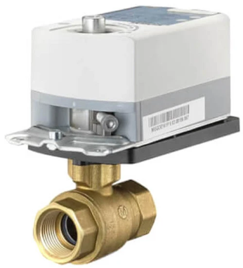 Siemens 171C-10302 2-Way 1/2 Inch, 1 Cv Ball Valve w/Actuator, 0-10 V, NPT [New]