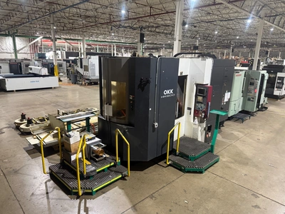Used 2004 OKK HM-600 4-AXIS Horizontal Machining Centers Michigan US | iGAM Industrial Marketplace #1284842