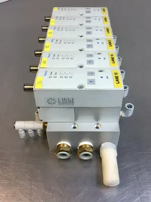 FESTO 6) VPPM-6F-L-1-F-0L10H-V1P-S1 Proportional Control Valve Manifold 6B