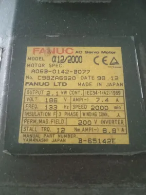 USED FANUC A06B-0142-B077
