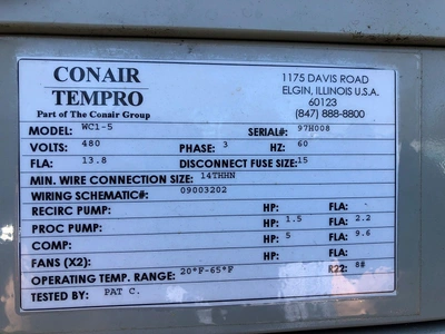 USED CONAIR WC1-5