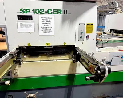 1996 Bobst 102 CER Die Cutter Blanker