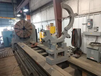 Gurutzpe Engine Lathe, 72" x 648", 60" SOCS, 100hp, 200 rpm