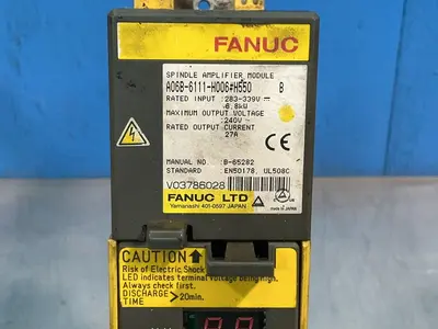 Used FANUC A06B6111H006#H550 AC Drive Power Modules Ohio US | HGR 24 #1335307