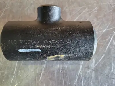 2" x 1" Reducing-Tee Butt Weld WP22