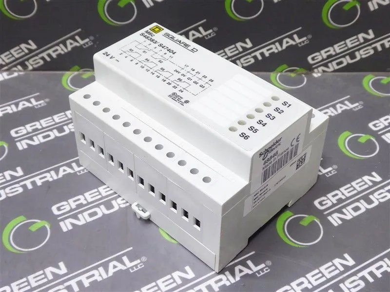 Schneider 48846 M6C Programmable Contact Module Used