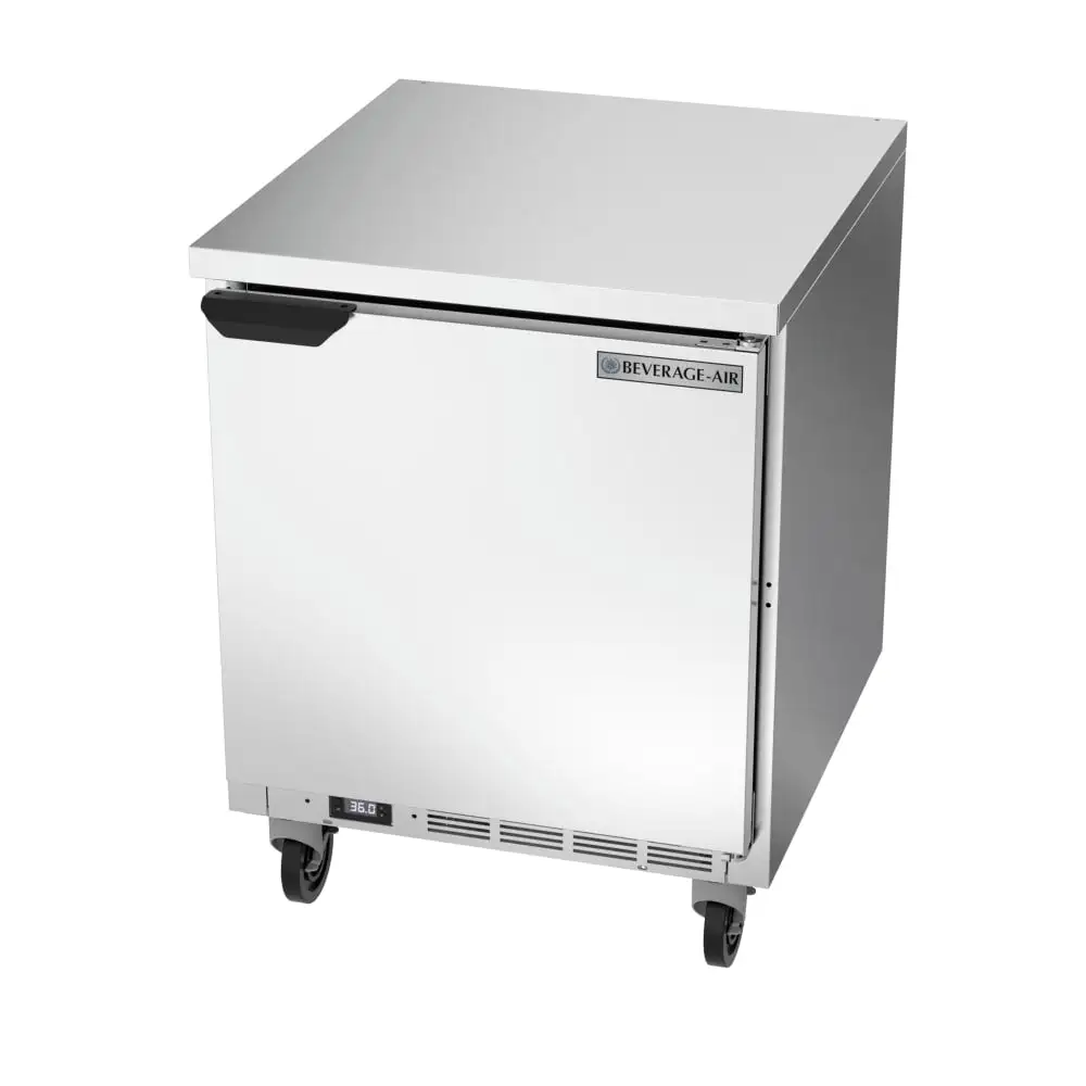 Beverage-Air WTR27AHC-FLT 27" Worktop Refrigerator W/ (1) Section, 115v