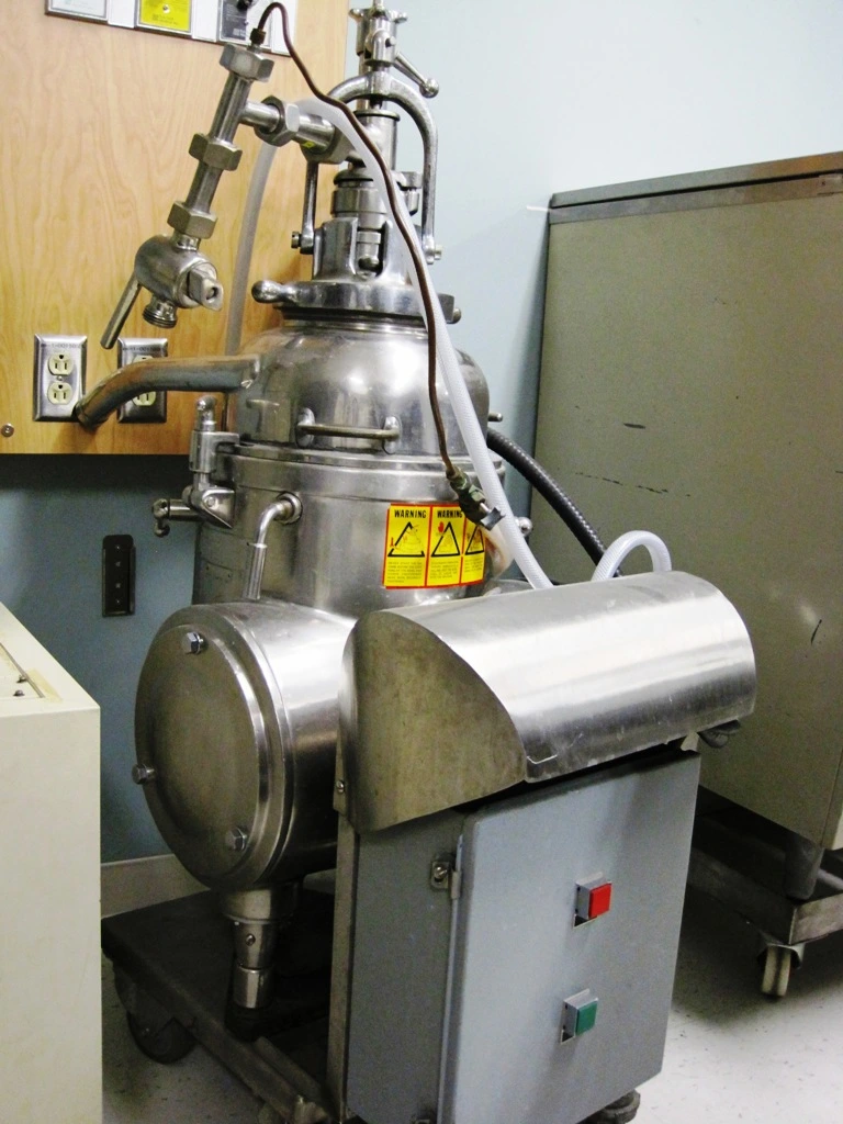 Westfalia MP 1254-D warm milk separator, 316SS.