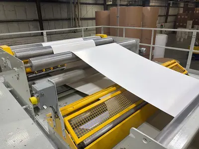 This 2018 Marquip Falcon 2500 Sheeter