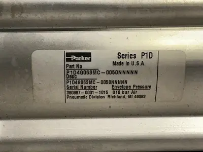Used PARKER P1D4G063MC0050NNNNN Miscellaneous MRO Ohio US | HGR 24 #1322822