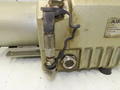 Airtech L-21-G1 Oil Flooded Rotary Vane Vacuum Pump 15 CFM 1Hp 230/460V 3PH