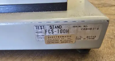 Used SHIMPO _UNKNOWN_ Miscellaneous Testers California US | Amiron Machinery #1262015