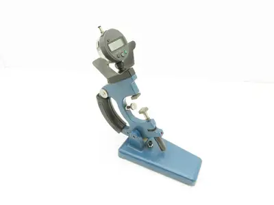 Mitutoyo 201-152 Dial Snap Gage 1-2" Range with Digital Indicator 0.5-.0005"