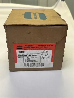 New | in-Stock CROUSE-HINDS GUAB36 Miscellaneous Equipment (Electrical & Power) | Surplus Asset Holdings #1199214