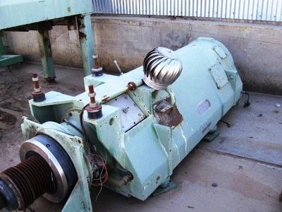 Westfalia CA 505-01-12 decanter centrifuge, missing parts.