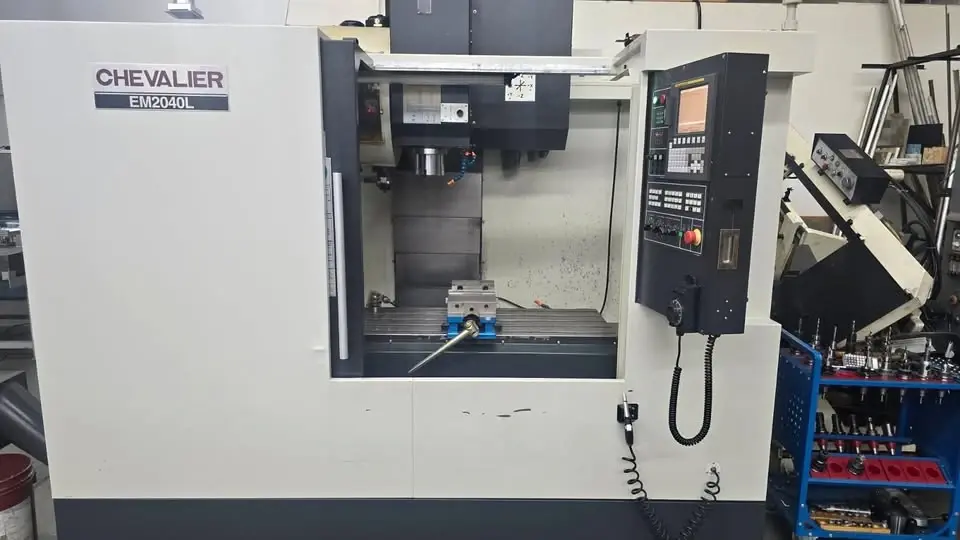 Used 2017 CHEVALIER EM2040L Vertical Machining Centers Ohio US | Toolquip, Inc. #1420604