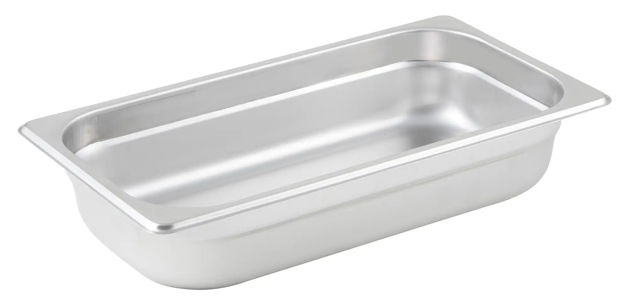 Anti-jam Steam Pan, 1/3 Size, 2-1/2", 23 Ga S/S (12 Each)