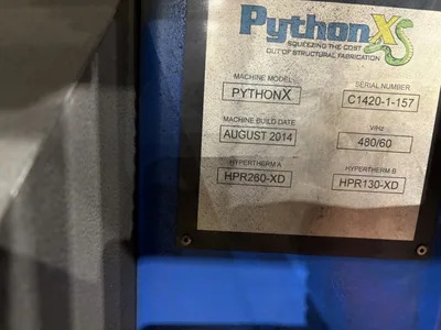 Used 2014 LINCOLN PYTHONX Structural Steel Burning Systems Georgia US | The Equipment Hub #1468936