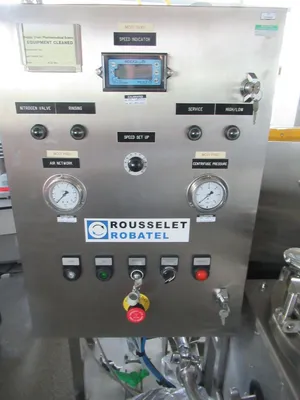 Rousselet Robatel RC 30 VxR XP basket centrifuge, Hastelloy C-22.