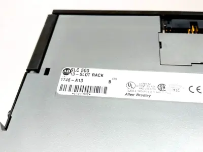 1746-A13, 1746-P2 | Allen Bradley 1746-A13 Ser B SLC 500 13-Slot PLC Chassis w/ 1746-P2 Power Supply - Used
