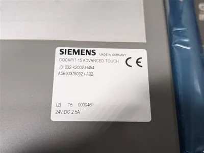 Siemens J31032-K2002-H454 Cockpit 15 Advanced Touch Interface Panel New NIB