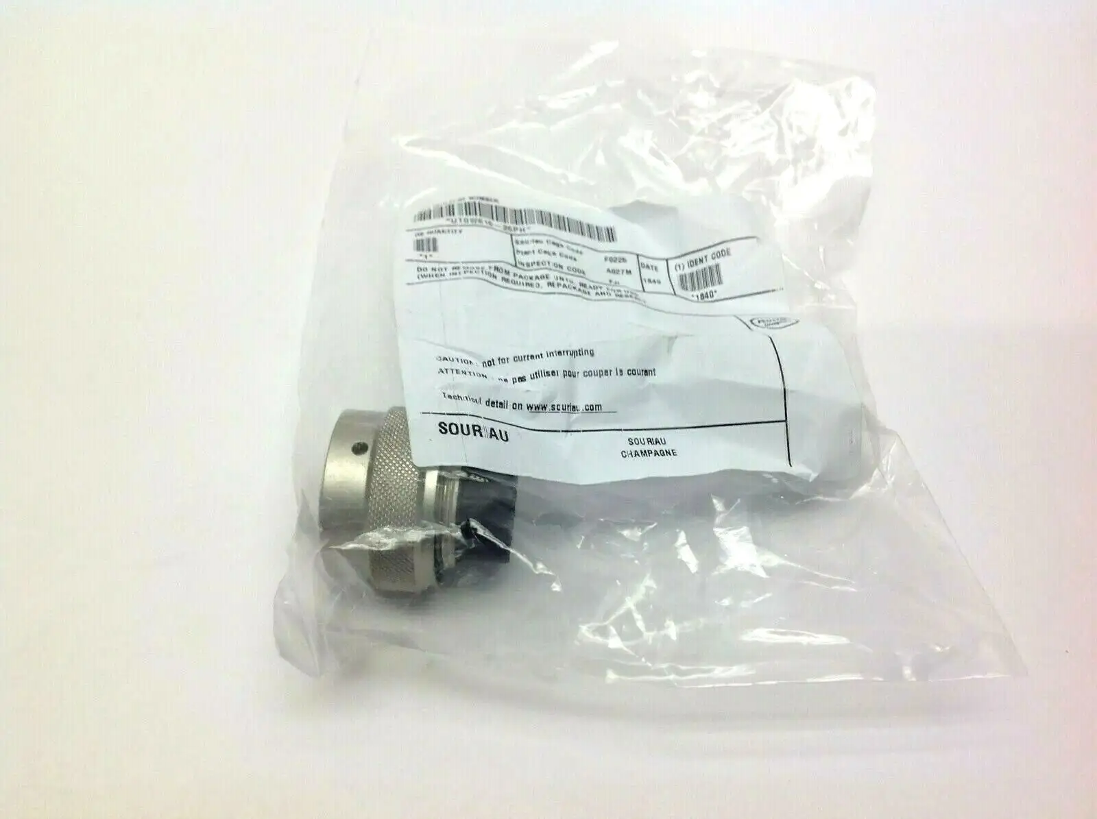 New | in-Stock Souriau Circular Connector Plug Size 16 26 Position Electrical Fittings Michigan US | Maverick Industrial Sales #1393488