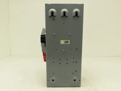 Square D CH361 Safety Disconnect Switch 30A 600V 20HP Fused 3 Pole