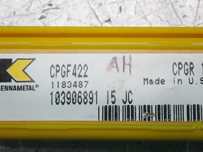 NEW KENNAMETAL CPGF422