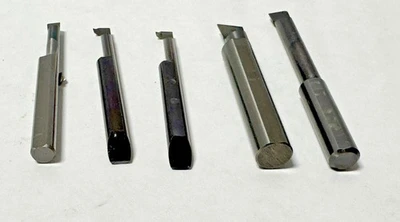 Solid Carbide Boring Bars Lathe Mill Machinist Tool Threading Lot of 5