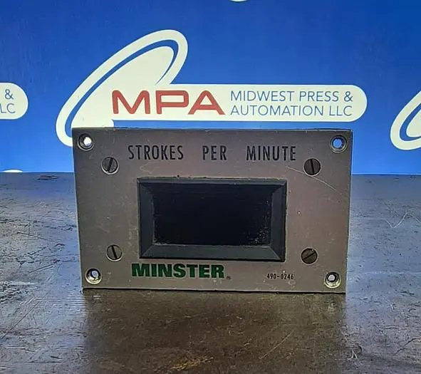 Used MINSTER 490-0246 Counters/Timers Michigan US | Midwest Press and Automation #618720