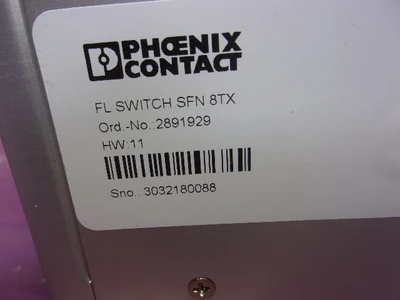 USED Phoenix Contact SFN 8TX