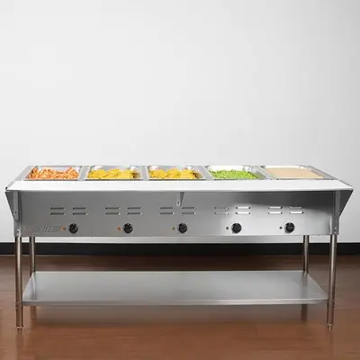 HOT FOOD TABLES - 2 - 3 - 4 - 5 PANS - SEE VIDEOS