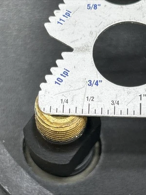 (2) ASHCROFT Bronze  Tube Brass Socket 4 1/2"  -30 To 60 NNB Fast Shipping!