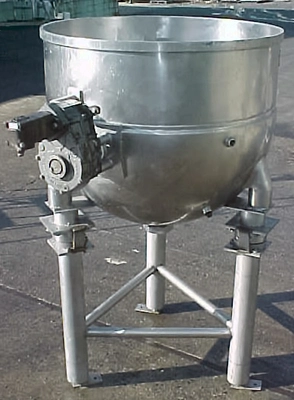 USED GROEN 150 GALLON JACKETED KETTLE JACKETED KETTLE