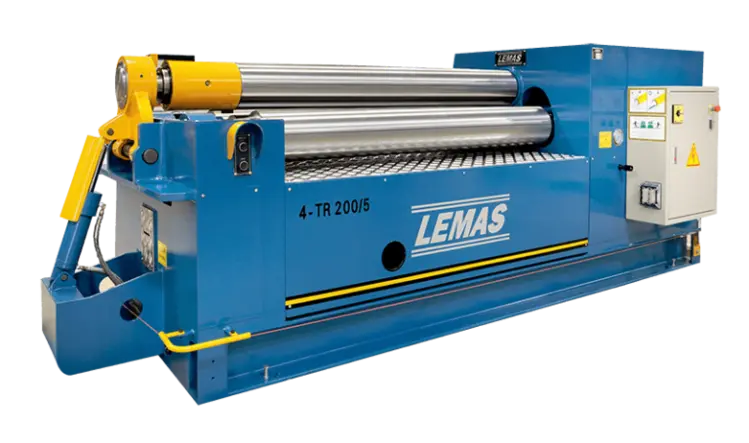 New | Build-to-Order LEMAS 4-TR 80/5 Plate Bending Rolls including Pinch Oregon US | Fahey Machinery Co., Inc. #132270