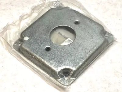 New | in-Stock RACO Square Exposed Work Cover 4" Raised 1/2" LOT OF 5 Electrical Boxes Michigan US | Maverick Industrial Sales #1401165