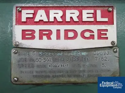 USED Farrel 16" x 8" Farrel Bridge Inclined Z Calender Mill