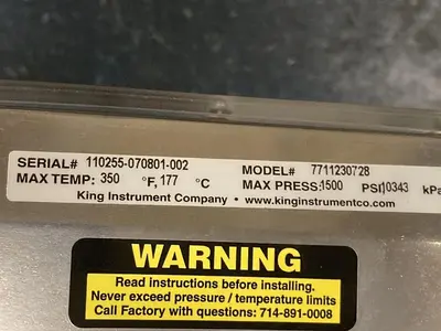 USED KING INSTRUMENT 7711230728